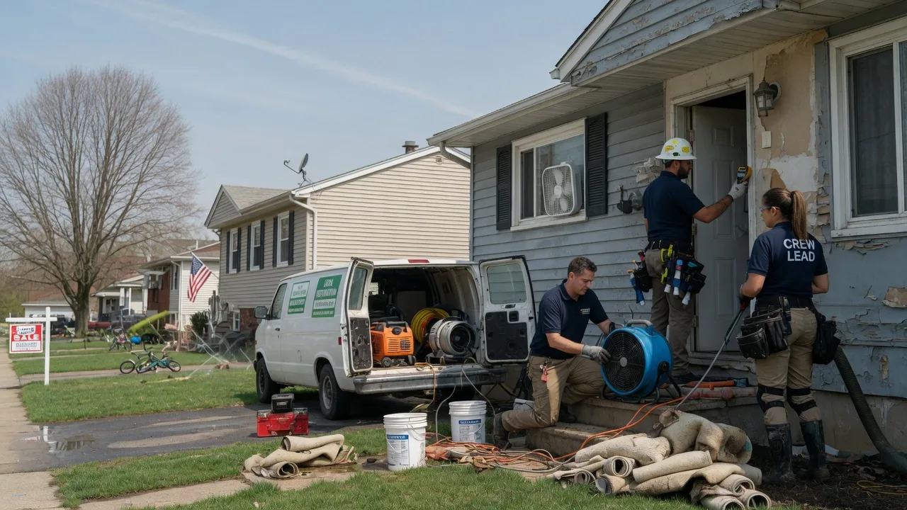 Flood Cleanup in Lyon Station, PA near me